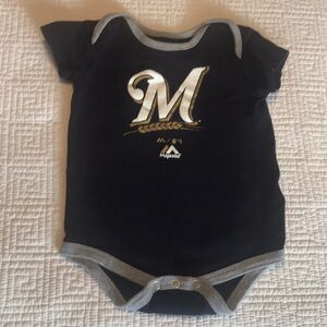 ⚾️ Majestic Baseball apparel onsie Shirt 18 months